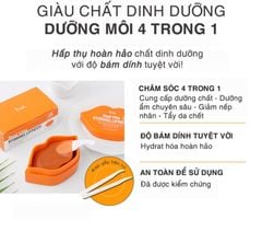 Nạ Môi Prreti Real Vita Hydrogel Lip Patch (30 miếng)