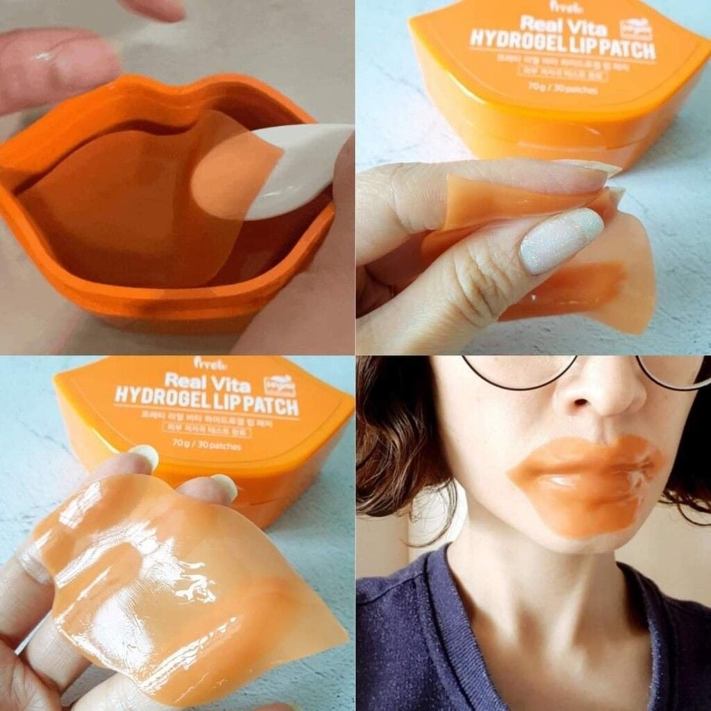 Nạ Môi Prreti Real Vita Hydrogel Lip Patch (30 miếng)