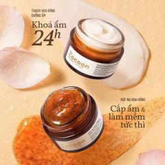 Cocoon - Mặt Nạ Dưỡng Ẩm, Làm Mềm Da Cocoon True Rose Face Mask 100ml