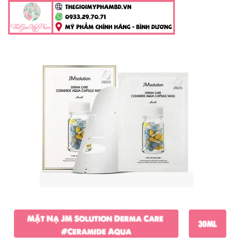 Mặt Nạ JM Solution Derma Care 30ml #Ceramide Aqua