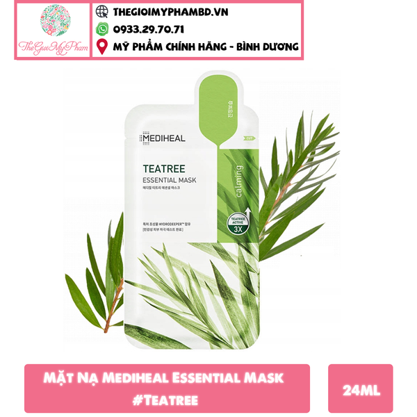 Mặt Nạ Mediheal Essential Mask #Teatree