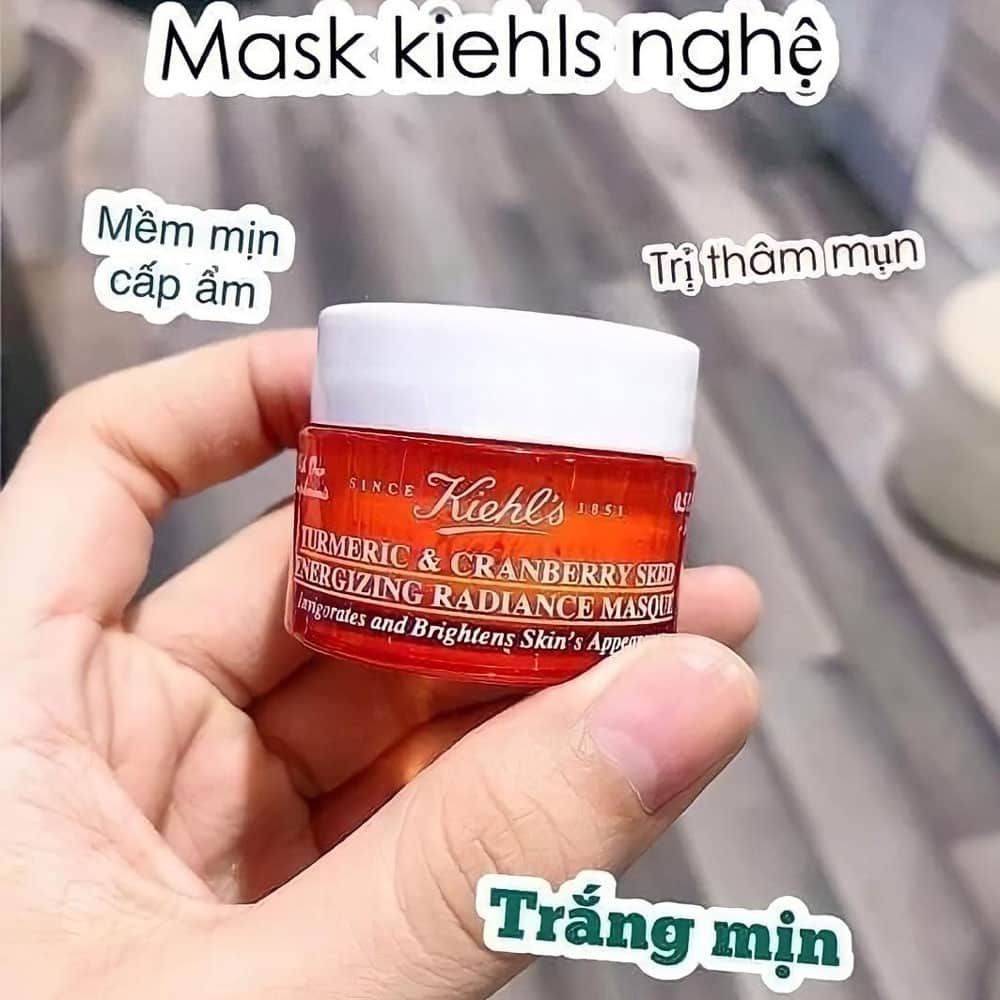 Mặt Nạ Nghệ Việt Quất Kiehl's Tumeric & Cranberry Seed 14ml