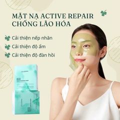Mặt Nạ Thạch Tảo Xoắn Celderma Active Repair Green Hydrogel Mask