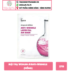 Mặt Nạ Wonjin Ampoule #Anti-Wrinkle (Hồng)