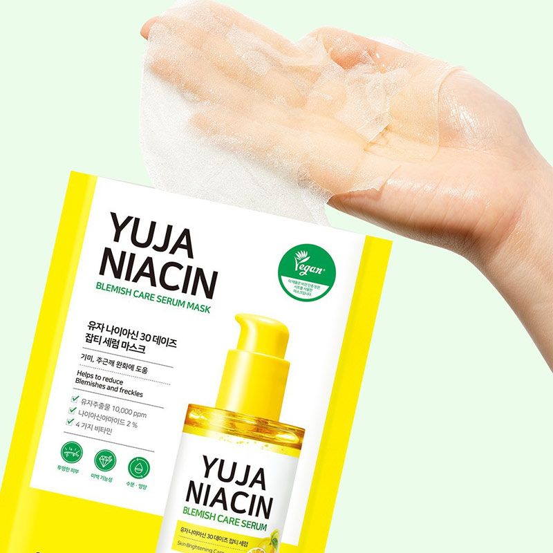 Some By Mi - Yuja Niacin Blemish Care Serum Mask