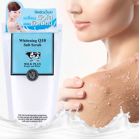 Muối tắm Whitening Q10 Milk Plus 300g