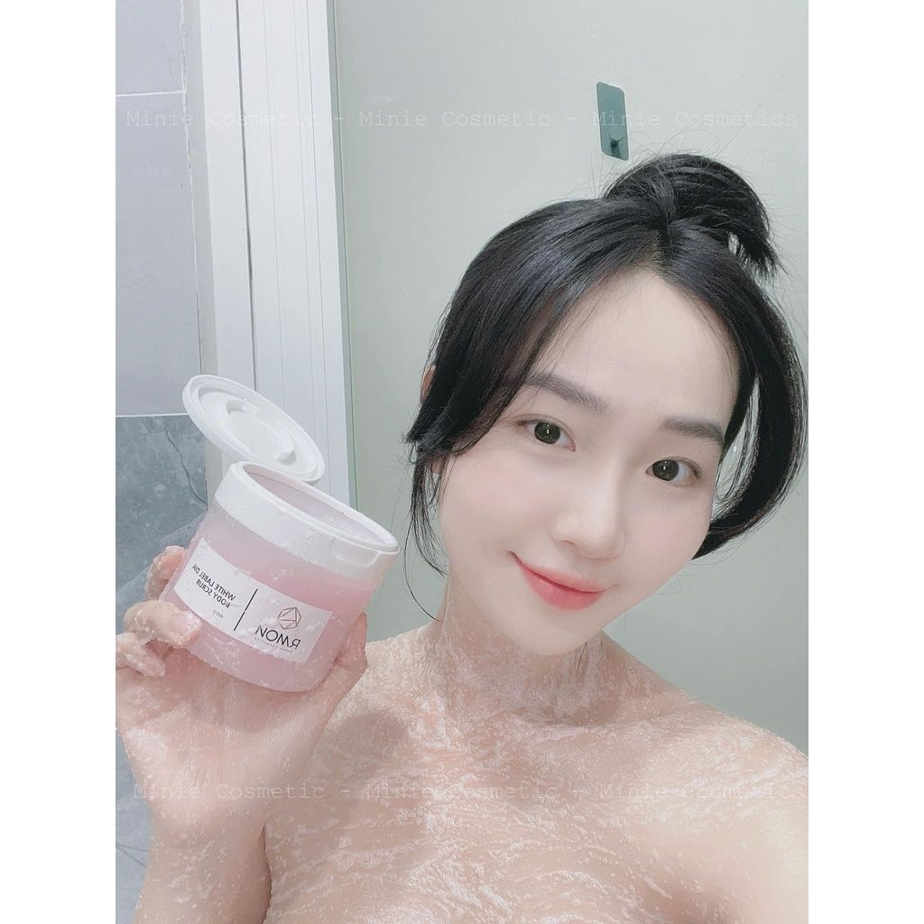 Rmon - Tẩy Da Chết Body Muối Hồng 400g