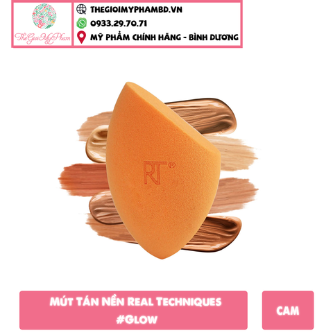 Mút Tán Nền Real Techniques (Cam)