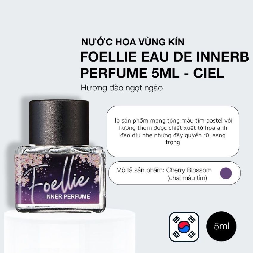 Nước hoa vùng kín Foellie Eau De Innerb Perfume 5ml #Cherry