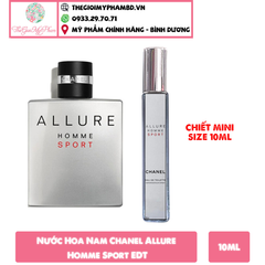 Chanel - Allure Homme Sport EDT ( chai chiết 10ml )