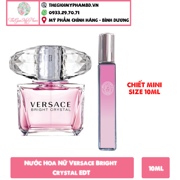 Versace - Bright Crystal EDT ( chai chiết 10ml )