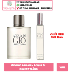 Giorgio Armani - Acqua Di Gio EDT #Trắng ( chai chiết 10ml)