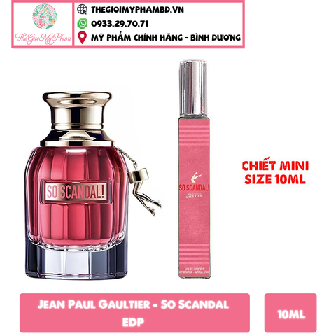 Jean Paul Gaultier - So Scandal EDP ( chai chiết 10ml)