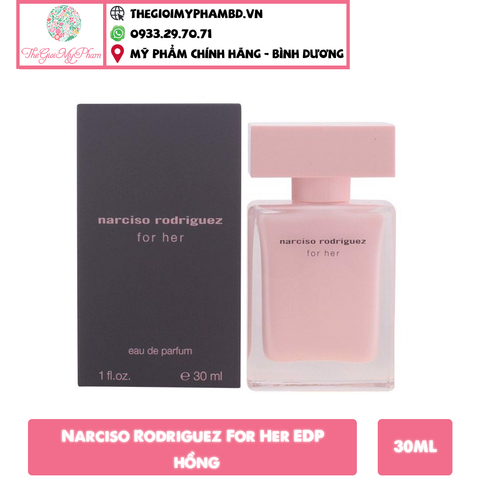 Narciso Rodriguez For Her EDP 30ml hồng