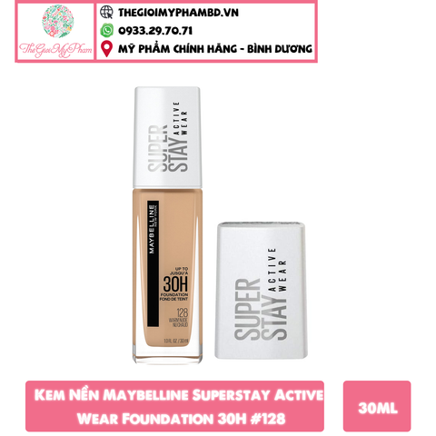 Nền Maybelline Super Stay Active Waer #128