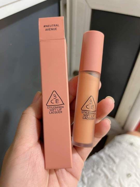 Son 3CE Soft Lip Lacquer #Neutral Avenue ( ko tđ)