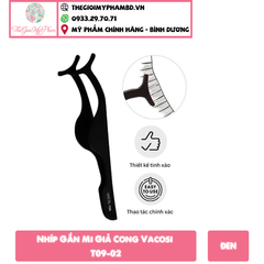 Nhíp Gắn Mi Giả Đen Cong Vacosi T09-02