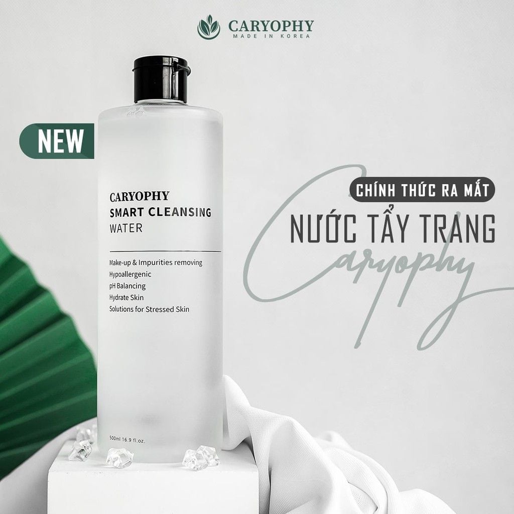 Caryophy - Nước Tẩy Trang Smart Cleansing Water 300ml SALE 290K>238K