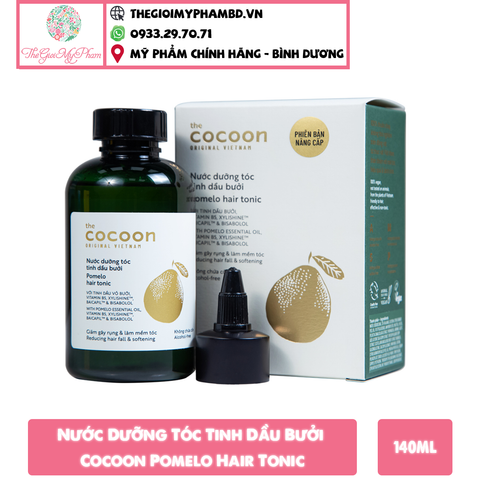 Cocoon - Dưỡng Tóc Tinh Dầu Bưởi 140ml (Mẫu mới)