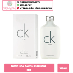 CK - One EDT 100ml ( Ko Tđ)