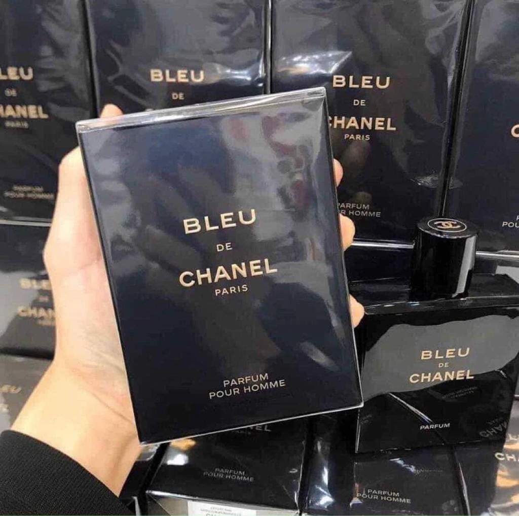 Chanel - Bleu Parfum Pour Homme 100ml Mẫu chữ vàng ( ko tđ)
