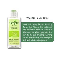 Toner Simple Kind to Skin 200ml