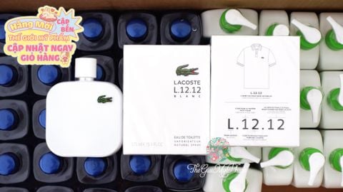 Nước Hoa Nam Lacoste L.12.12 Blanc Pure EDT 175ml