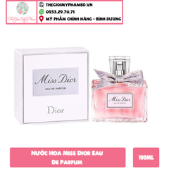 DIOR - Miss Dior Eau De Parfum Limited 100ml (Ko Tđ)