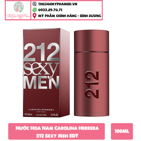 Nước Hoa Nam Carolina Herrera 212 Sexy Men EDT 100ml