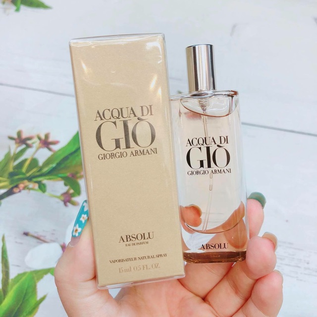 Acqua di gio absolu 15ml clearance