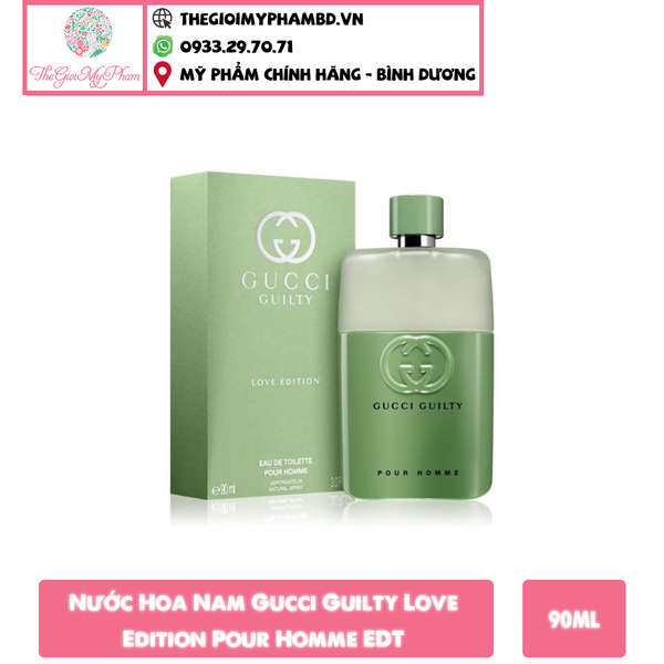 Gucci - Guilty Love Edition Pour Homme EDT 90ml (Ko tđ)