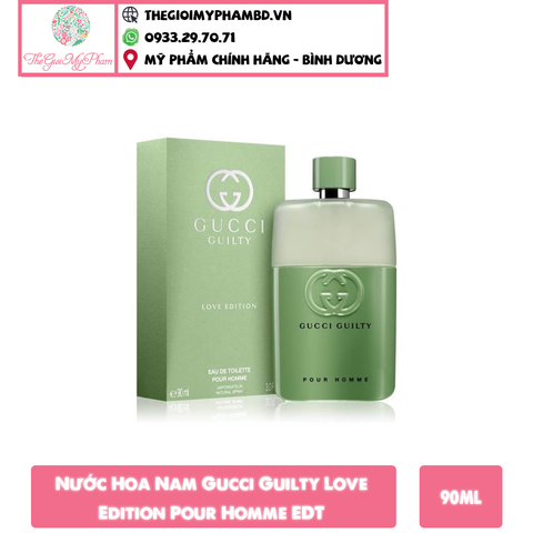 [KTD] Nước Hoa Nam Gucci Guilty Love Edition Pour Homme EDT 90ml