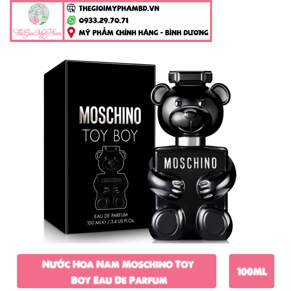Nước Hoa Nam Moschino Toy Boy EDP 100ml (Ko Tđ)