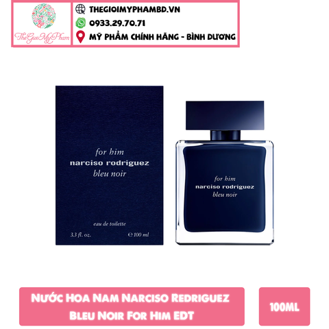 Nước Hoa Nam Narciso Redriguez Bleu Noir For Him EDT 100ml