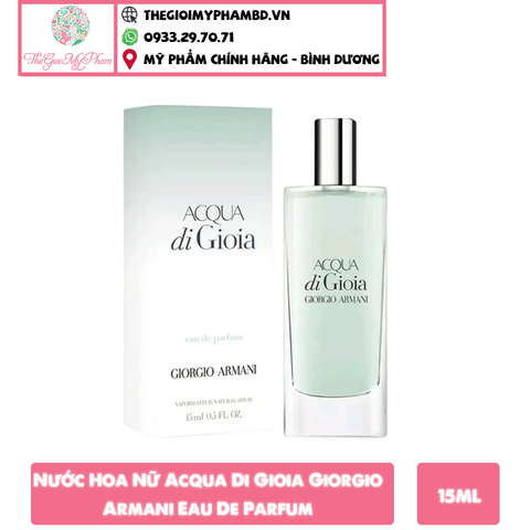 Giorgio Armani - Acqua di Gioia xanh EDP 15ml