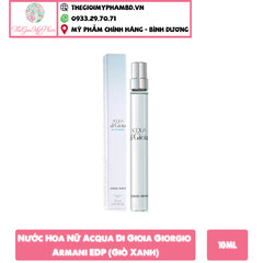 [KTD] Nước Hoa Nữ Acqua Di Gioia Giorgio Armani EDP 10ml (Giò Xanh)