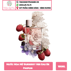 Nước Hoa Nữ Burberry Her EDP 100ml (Ko tđ)