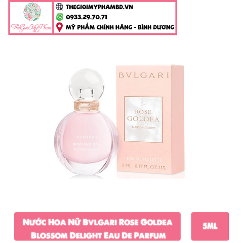 Nước Hoa Nữ Bvlgari Rose Goldea Blossom Delight EDP 5ml