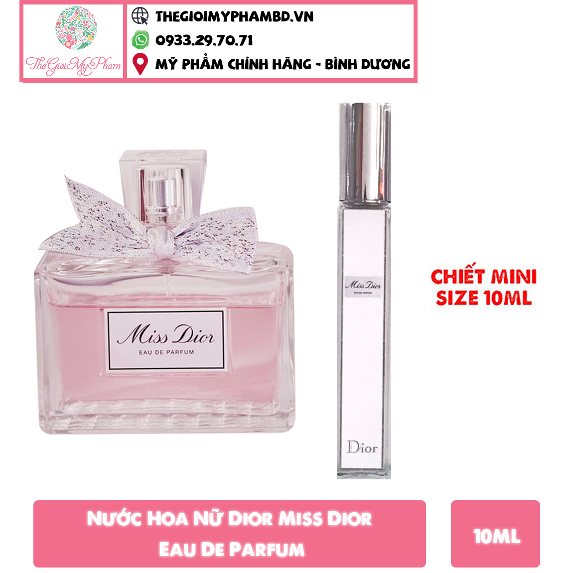 Dior - Miss Dior New EDP ( chai chiết 10ml)