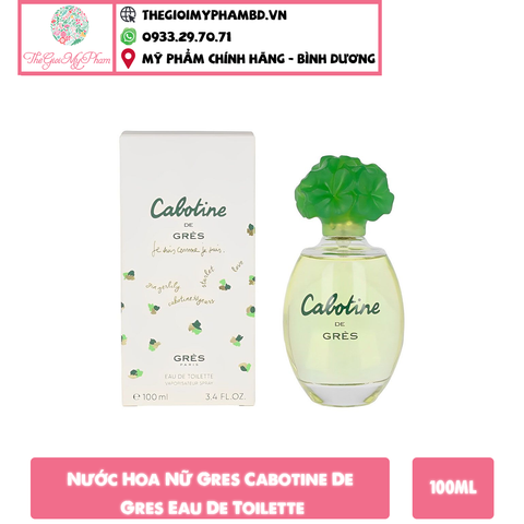 Nước Hoa Nữ Gres Cabotine De Gres EDT 100ml