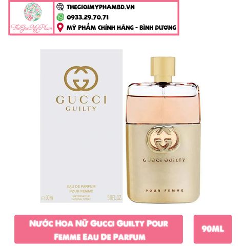 Nước Hoa Nữ Gucci Guilty Pour Femme EDP 90ml