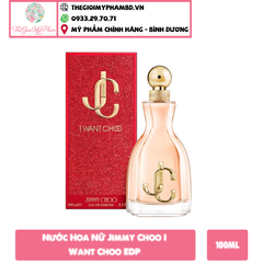 Jimmy Choo - I Want Choo EDP 100ml (Ko tđ)