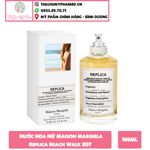 Nước Hoa Nữ Maison Margiela Replica Beach Walk EDT 100ml