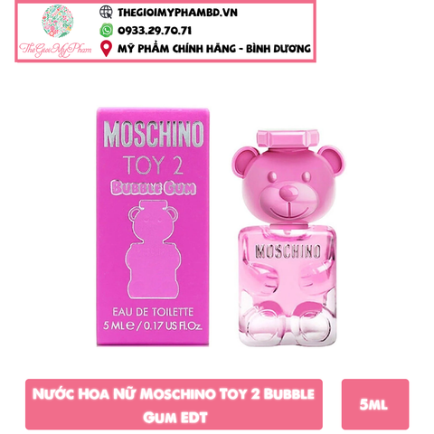 Nước Hoa Nữ Moschino Toy 2 Bubble Gum EDT 5ml