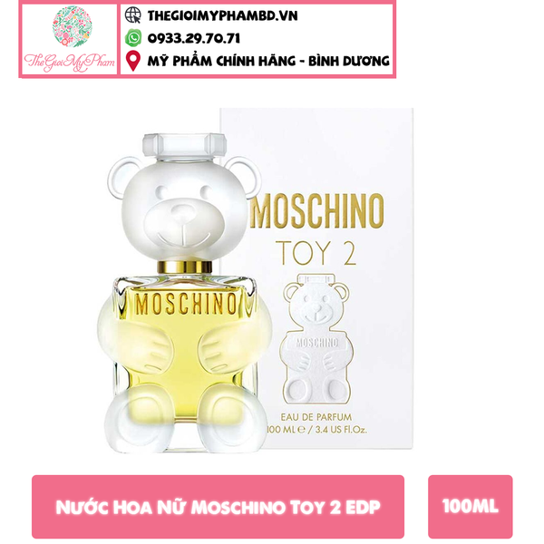 Nước Hoa Nữ Moschino Toy 2 EDP 100ml