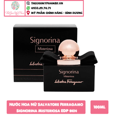 Nước Hoa Nữ Salvatore Ferragamo Signorina Misteriosa EDP 100ml (Đen)