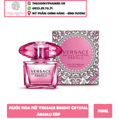 Versace - Bright Crystal Absolu EDP 90ml (Ko Tđ)