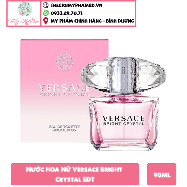 Versace - Bright Crystal EDT 90ml (Ko tđ)