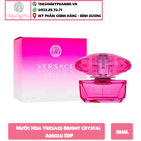 Versace - Bright Crystal Absolu EDP 50ml (Ko tđ )