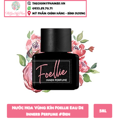 Nước hoa vùng kín Foellie Eau De Innerb Perfume 5ml #Đen